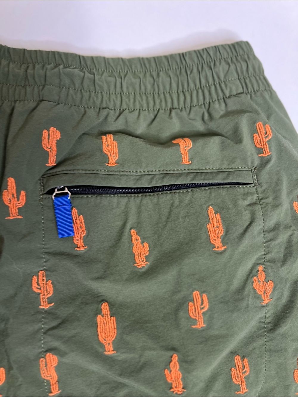 Bonobos The Rec Swim Trunks Green Cactus Men’s 7” Inseam - Size Medium - Picture 5 of 8